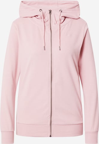 Pepe Jeans Zip-Up Hoodie 'ANNE' in Pink: front