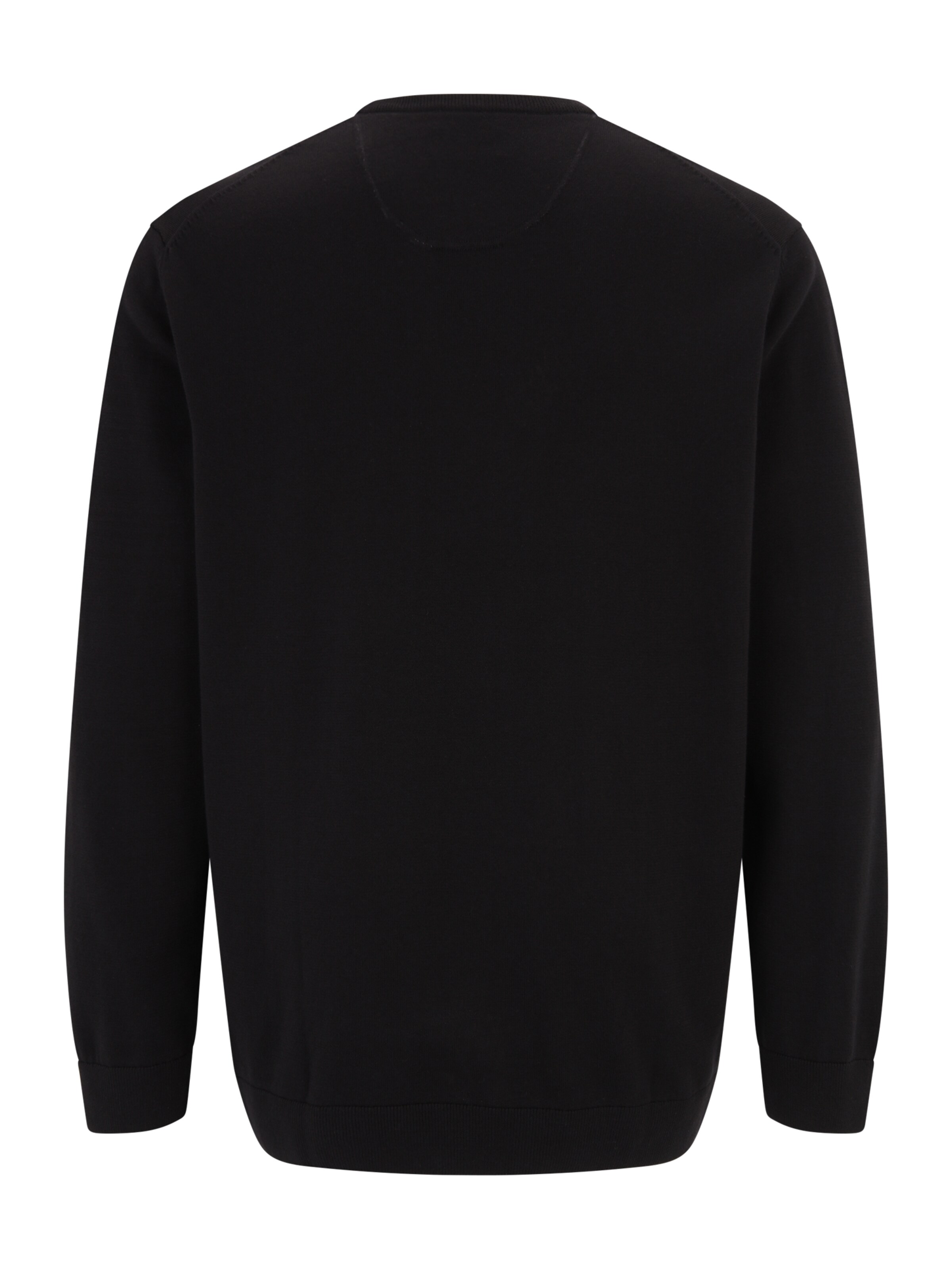 s.Oliver Men Big Sizes Pullover in Schwarz