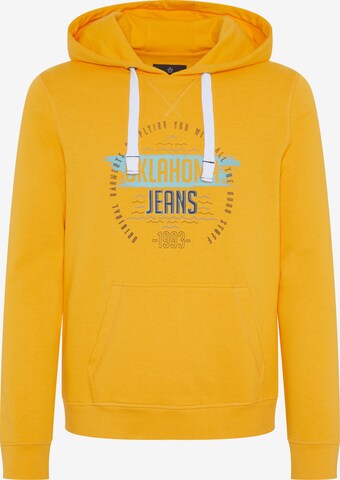 Oklahoma Jeans Sweatshirt in Orange: predná strana