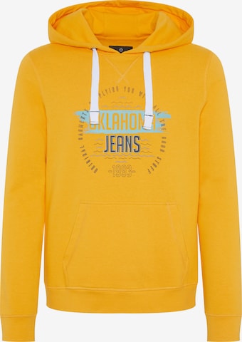 Oklahoma Jeans Sweatshirt in Orange: front