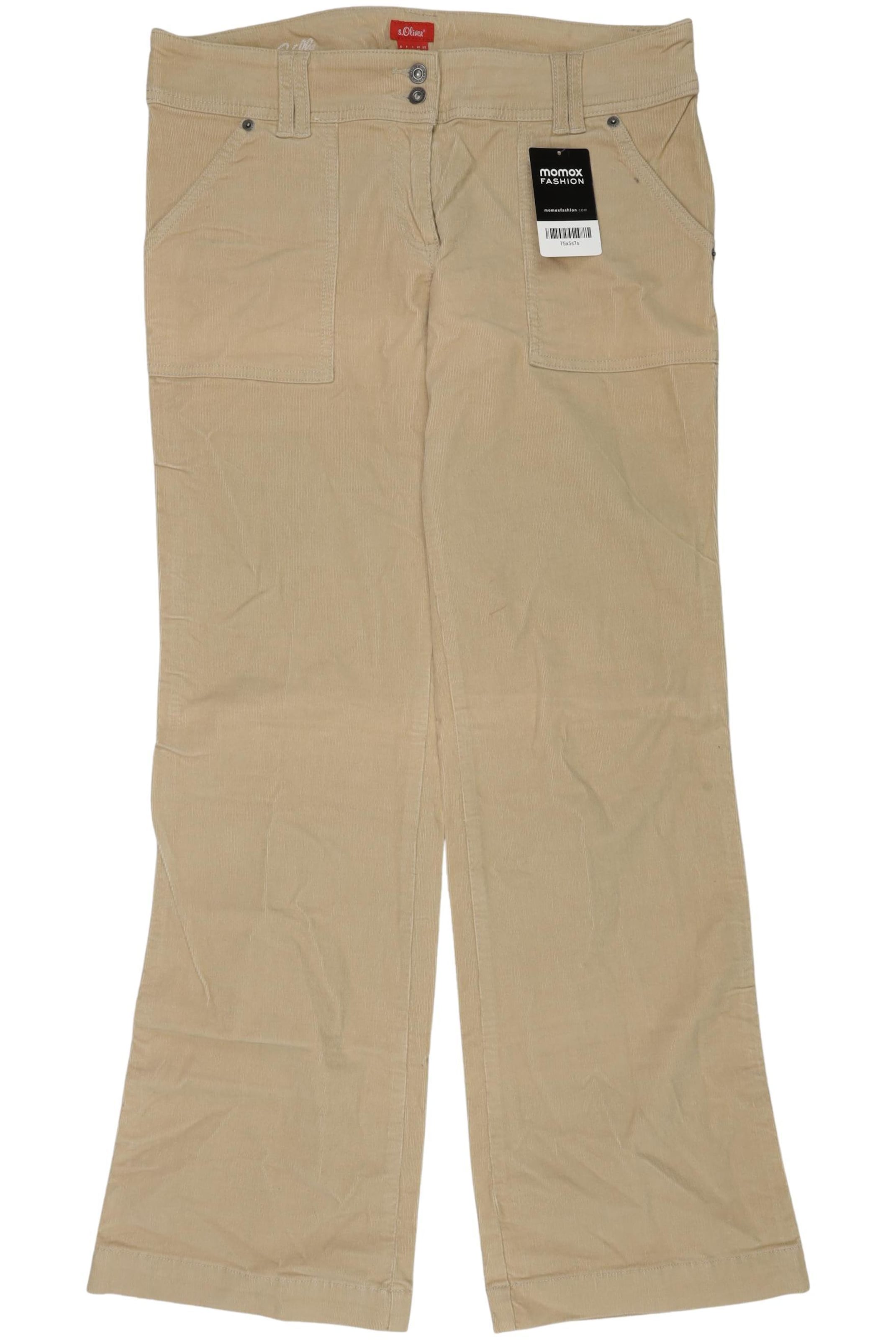 s.Oliver Stoffhose L in Beige: Vorderseite