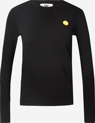 WOOD WOOD Shirt 'Moa' in Black: front