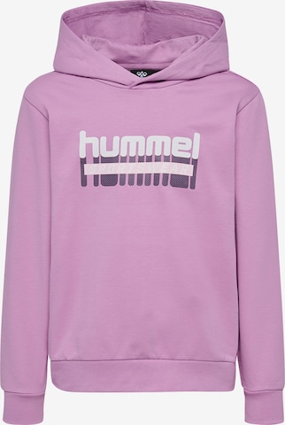 Hummel Sweatshirt 'Tukas' in Purple: front