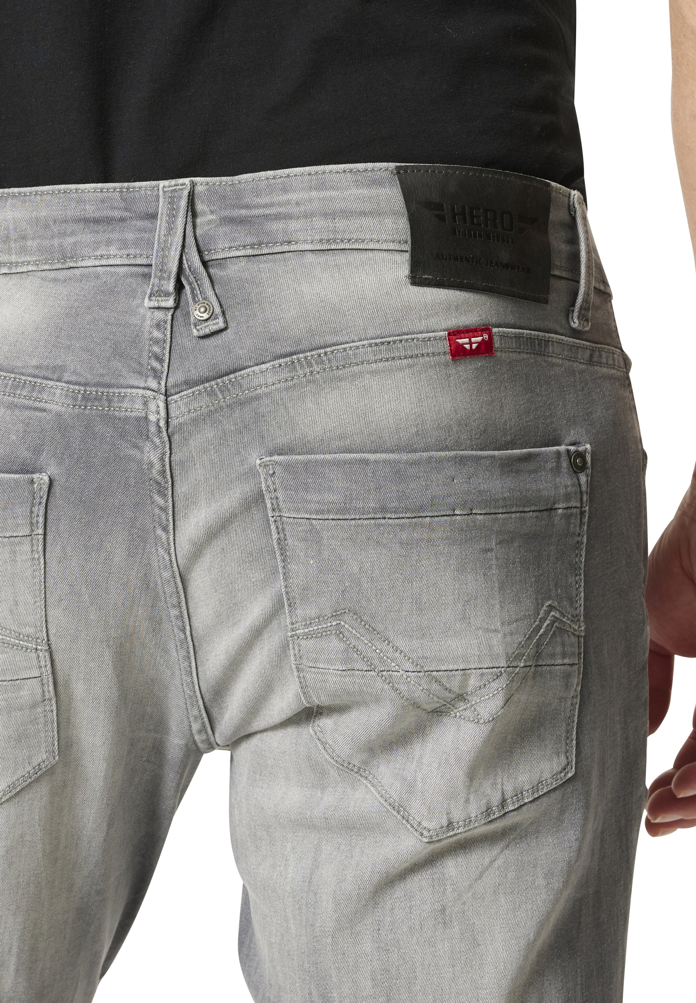 Hero Regular Jeans 'Portland Season' in Grau