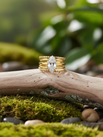 La Moda Me Ring 'Rebecca' in Goud