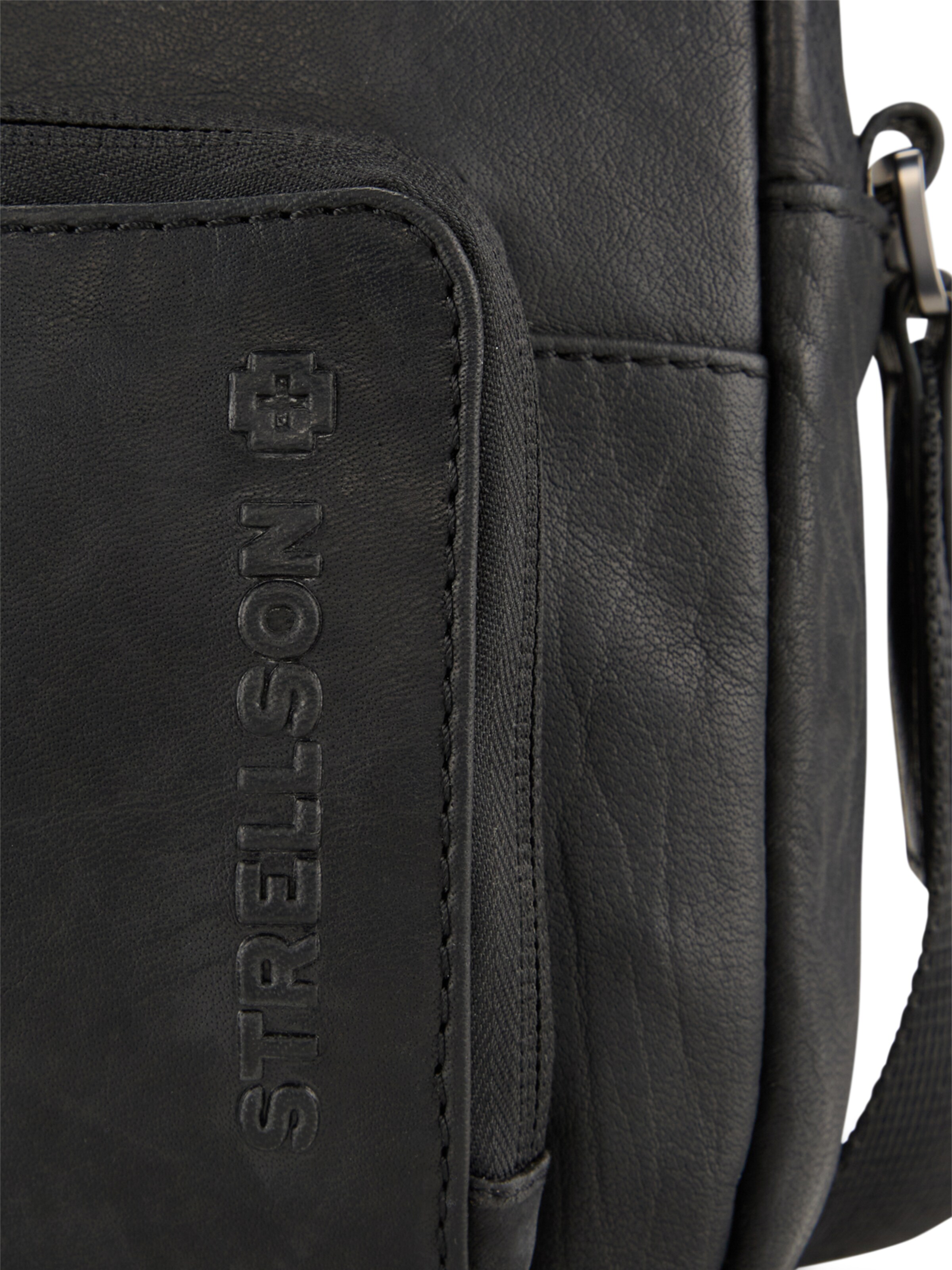 STRELLSON Umhängetasche 'Clapton Chade' in Schwarz