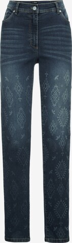 MIAMODA Slim fit Jeans in Blue: front