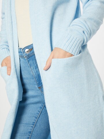 VILA Knitted Coat 'Ril' in Blue