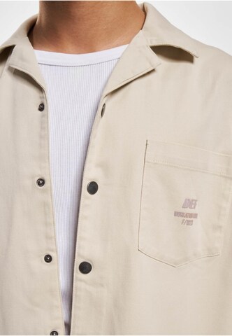 DEF Regular fit Button Up Shirt 'Hamza' in Beige