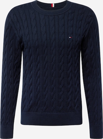 TOMMY HILFIGER Sweter 'Classics' w kolorze niebieski: przód