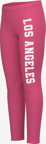 Coupe slim Leggings 'VIANNE' NAME IT en rose