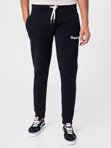 Superdry Tapered Hose in Schwarz: predná strana