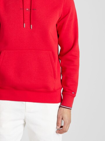 TOMMY HILFIGER Sweatshirt in Rot