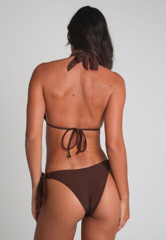 Moda Minx Bikinibroek 'Hoop Tie' in Bruin