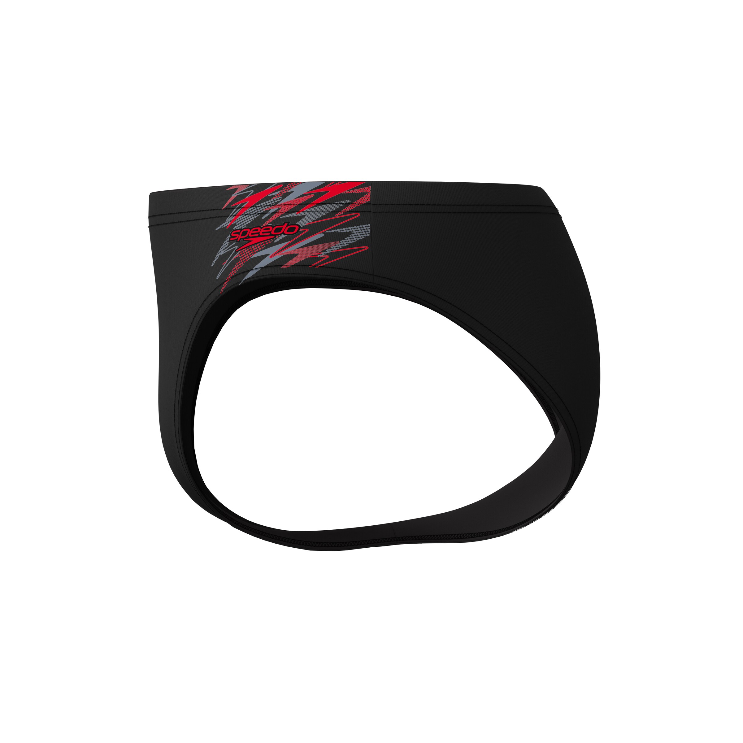 SPEEDO Athletic Swim Trunks in Black