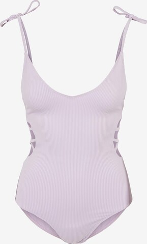 Urban Classics Regular Swimsuit in Purple: front