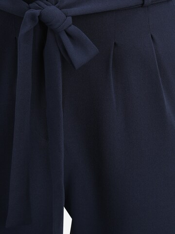 JDY Tall Slim fit Pleat-Front Pants 'Tanja' in Blue