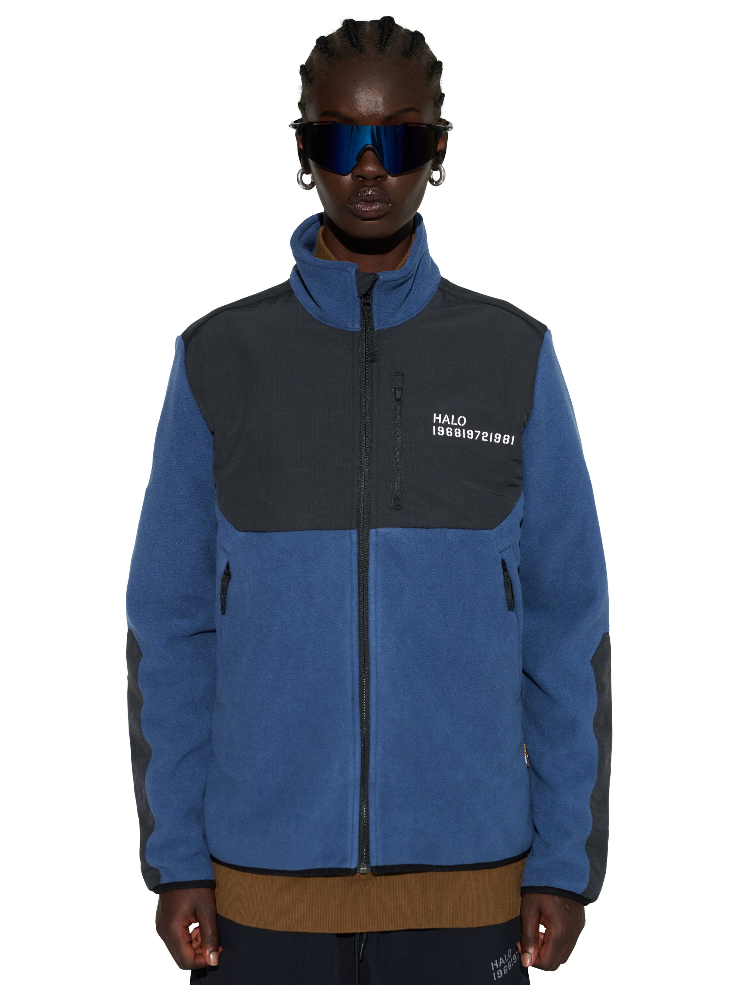 HALO Fleece Jacket in Blue