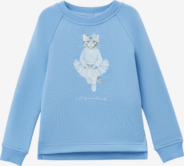 Cat e Lolette Collegepaita 'Ballerina Kitty' värissä sininen: etupuoli