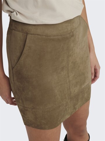 ONLY Skirt 'ONLJulie' in Brown