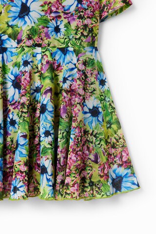 Desigual Jurk 'Garden' in Groen