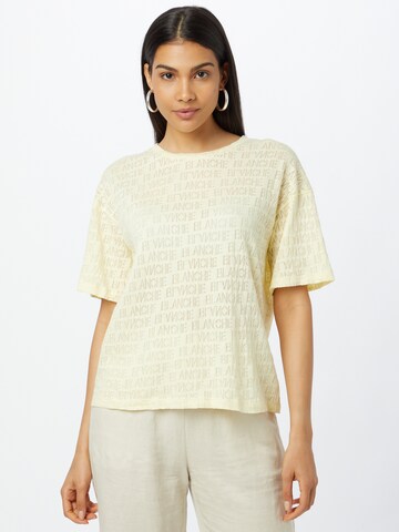 Blanche - Camiseta 'Lugga' en amarillo: frente