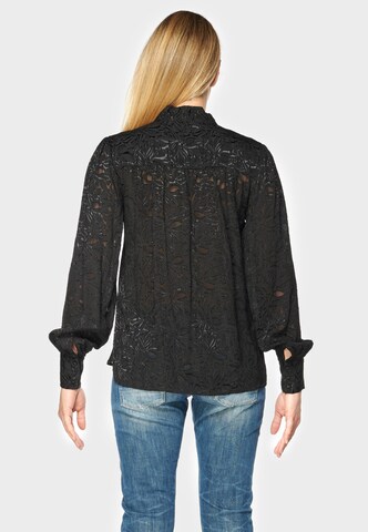 Le Temps Des Cerises Blouse 'ROZEN' in Black