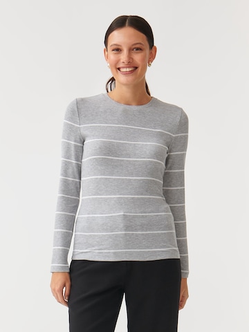 TATUUM Shirt 'Borsi' in Grey: front