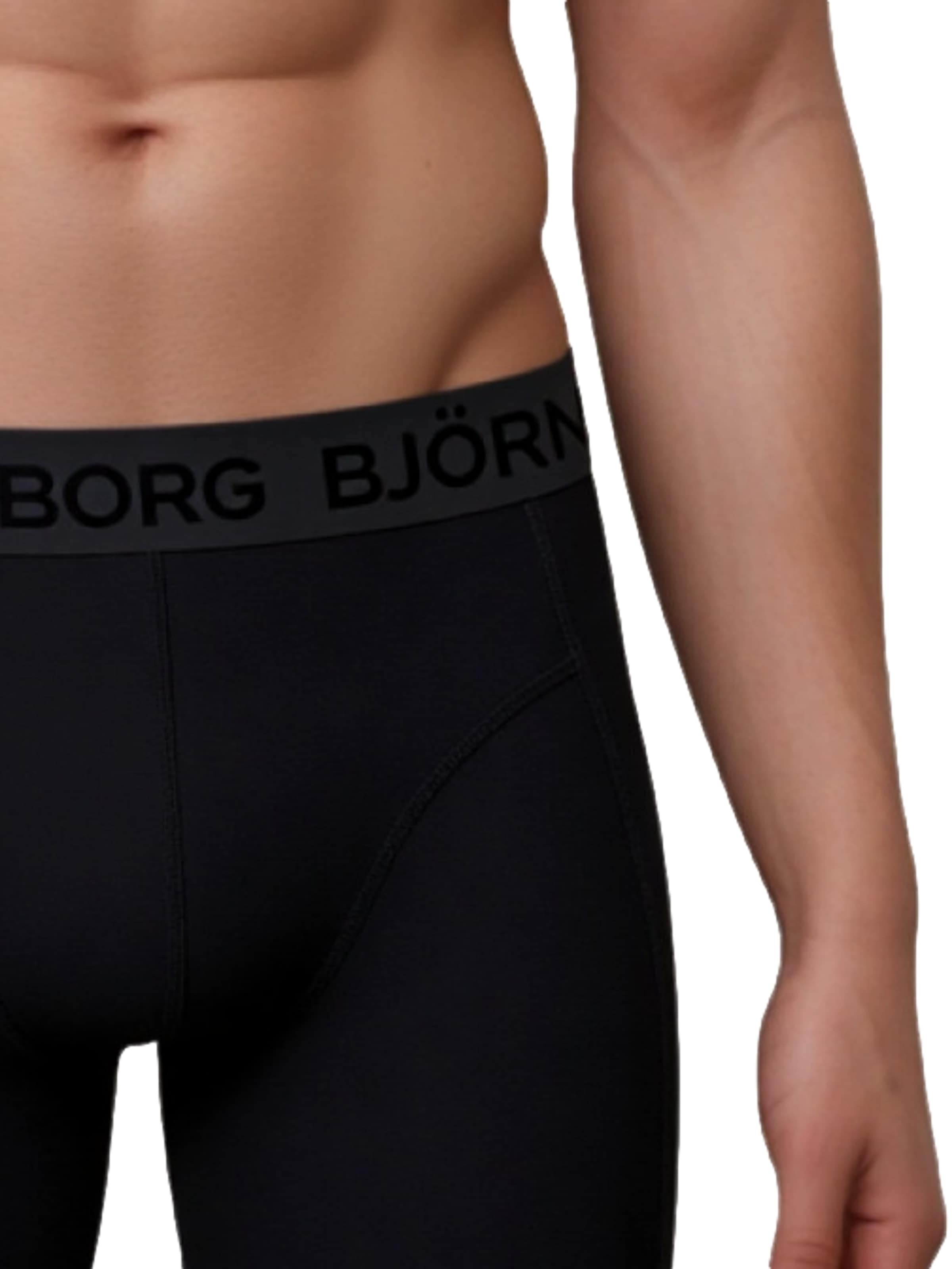 BJÖRN BORG Boksershorts i sort