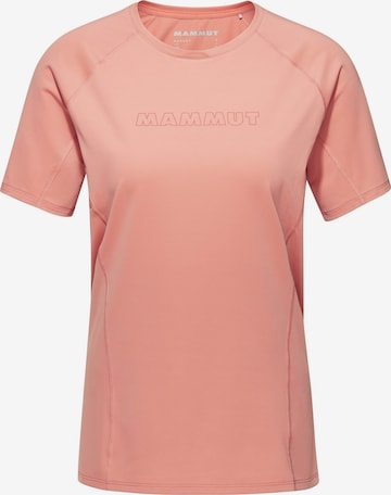 MAMMUT Performance Shirt in Orange: front