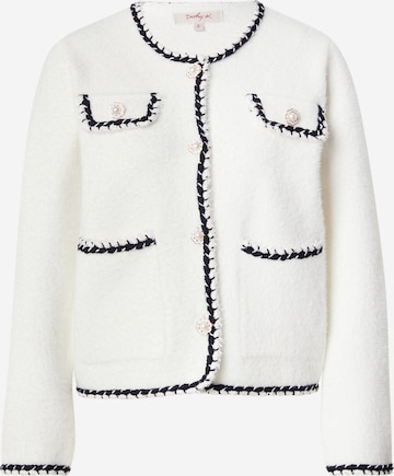 Derhy Neuletakki 'BALI' värissä valkoinen: etupuoli