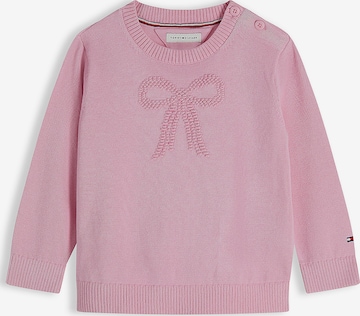 Pull-over 'Essential' TOMMY HILFIGER en rose : devant