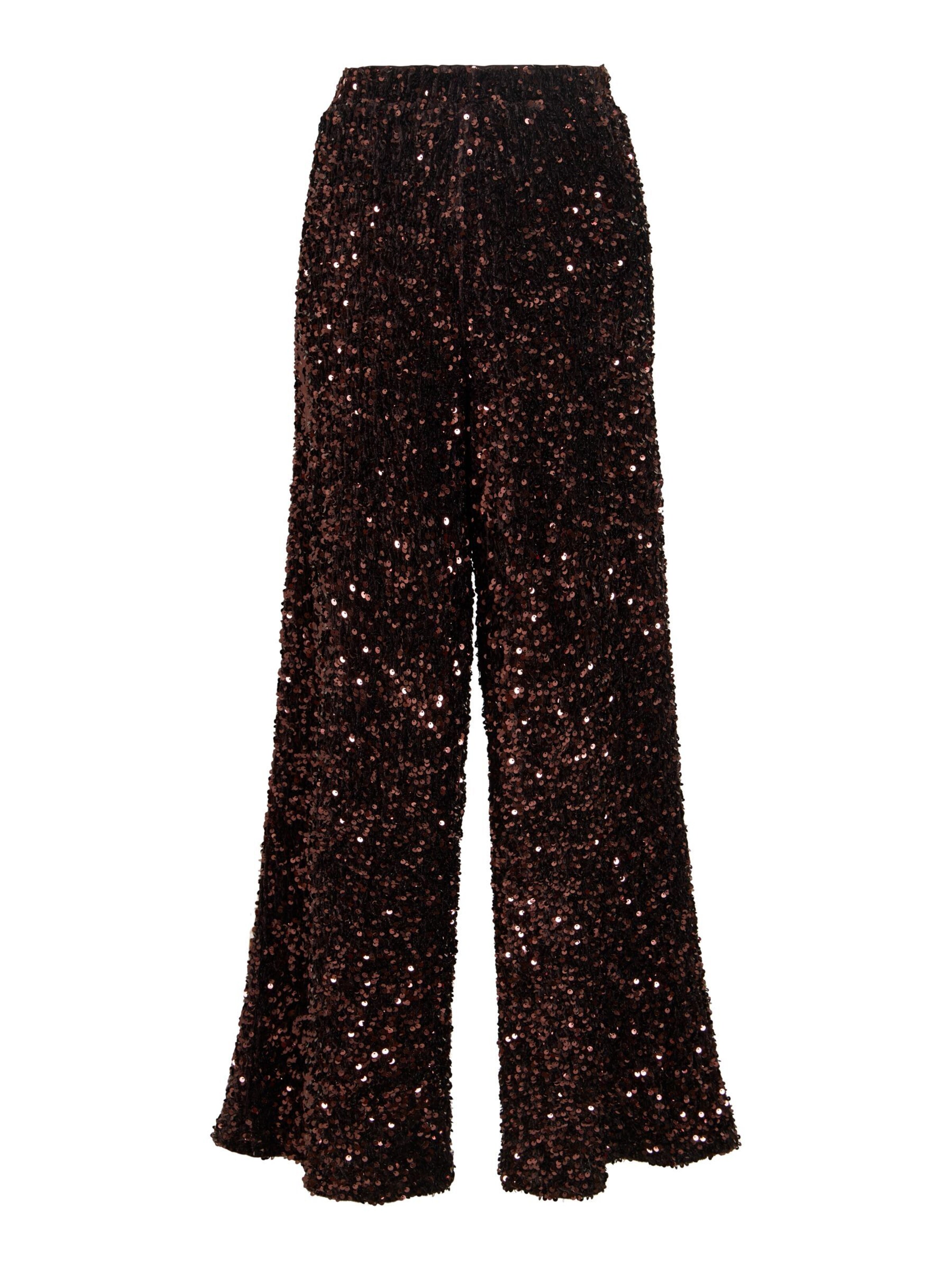 Wide leg Pantaloni 'FAITH' di VILA in marrone