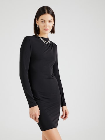 PIECES Kleid 'Madison' in Schwarz: Vorderseite