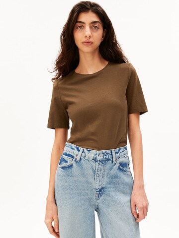 ARMEDANGELS Shirt in Green: front