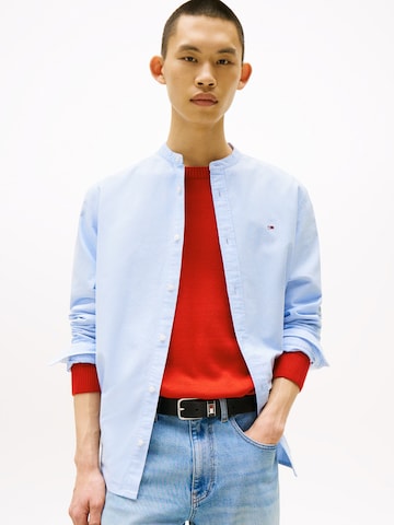 Tommy Jeans Средняя посадка Рубашка 'ESSENTL' в Синий: спереди