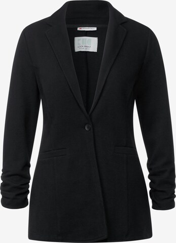 STREET ONE Blazer in Black: front