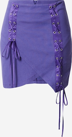 Katy Perry exclusive for ABOUT YOU Skirt 'Sofie' in Purple: front