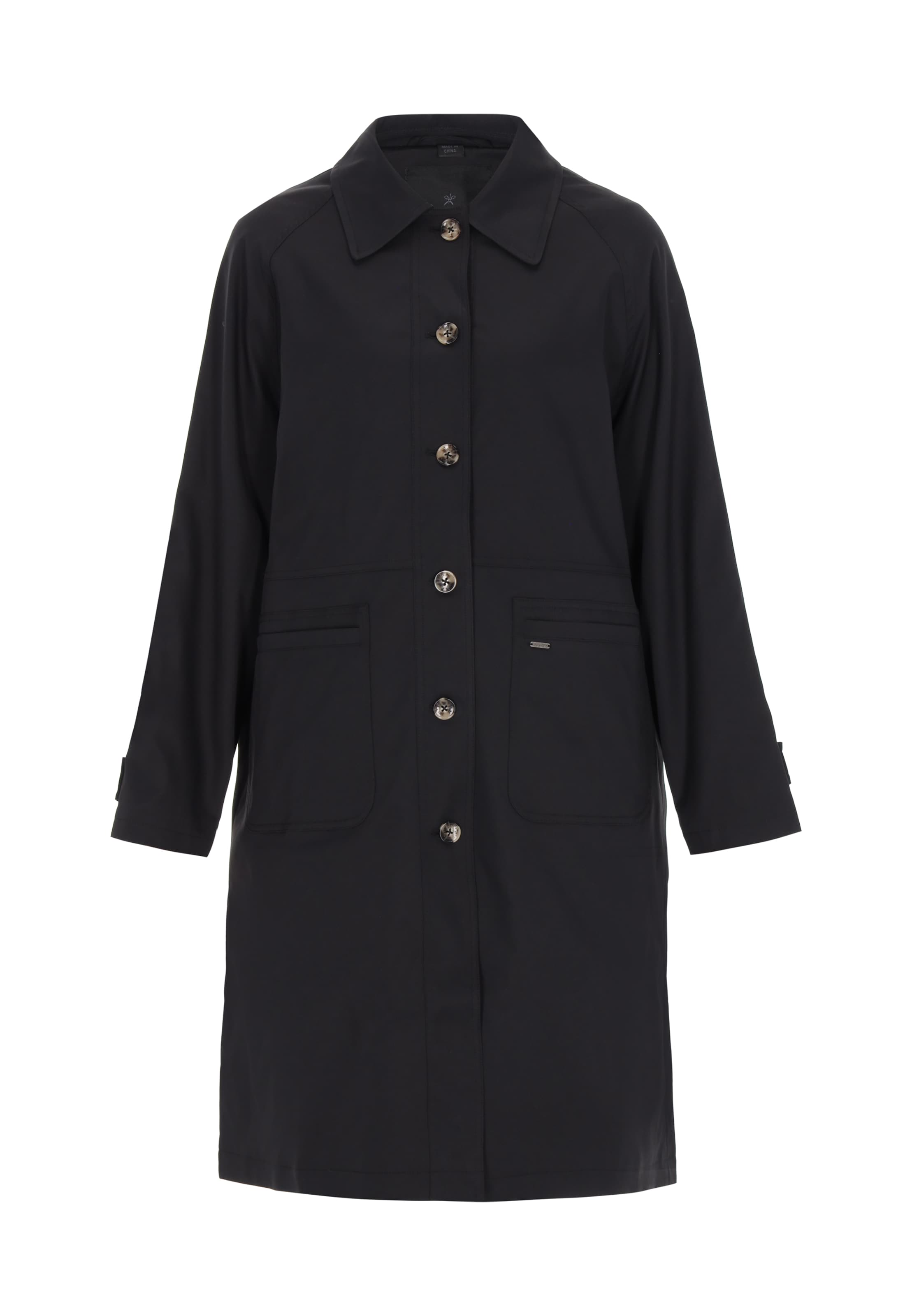 DreiMaster Klassik Sobretudo meia-estação 'Classic' em preto, Vista do artigo