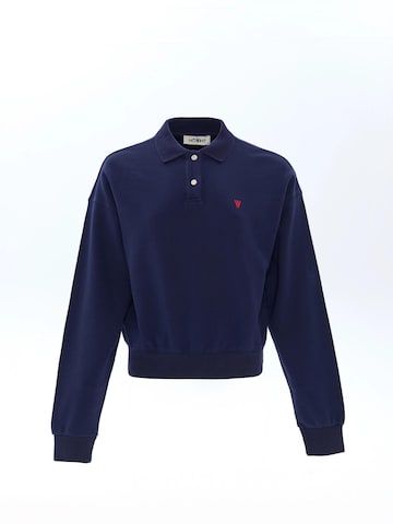 NOWIHT Sweatshirt 'Morwenna' in Blue: front