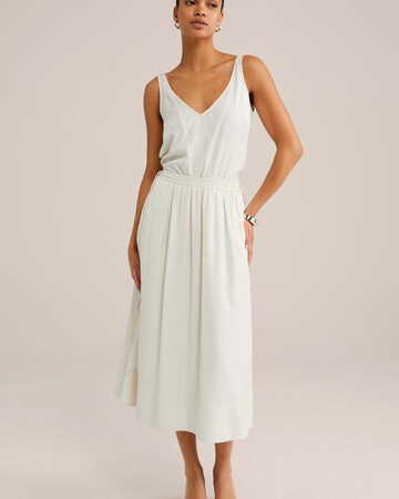 WE Fashion Skirt in Beige