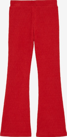 WE Fashion Levenevä Housut värissä punainen: etupuoli