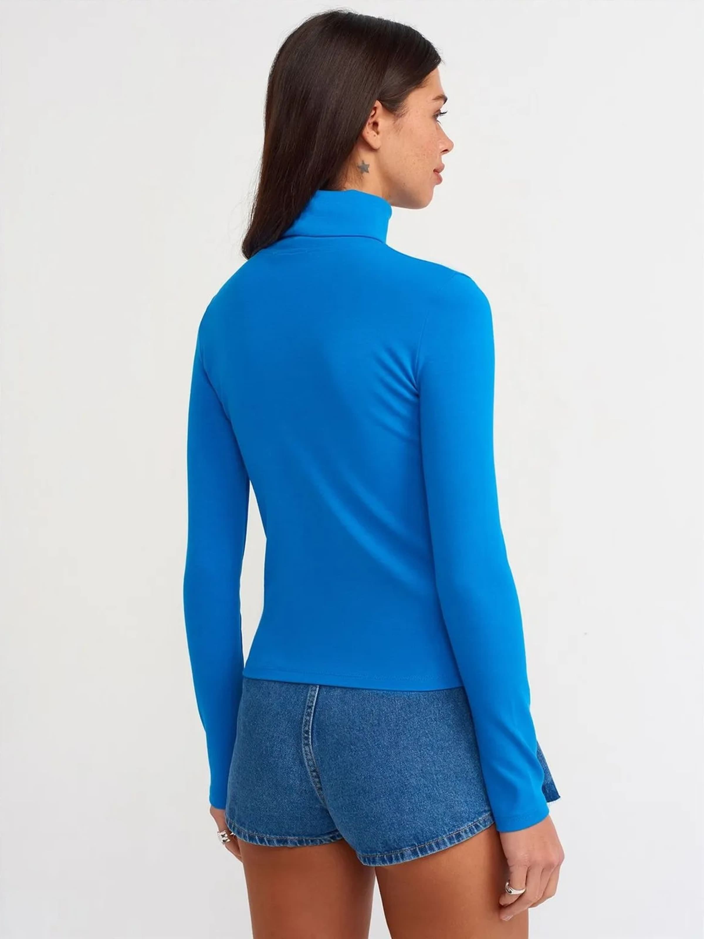 Dilvin - Top em azul