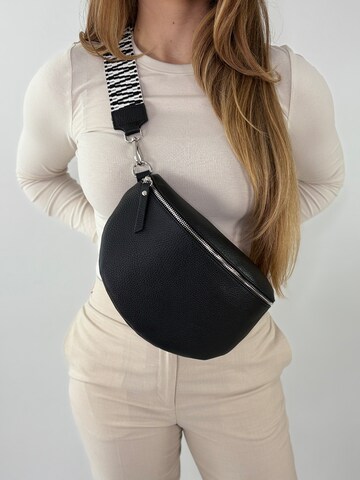 lePelou Gürteltasche 'MIRA large' in Schwarz