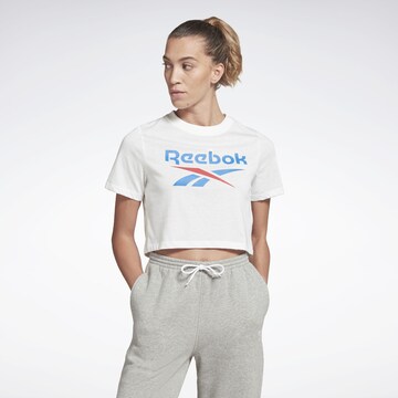 Reebok Футболка 'Identity' в Белый: спереди