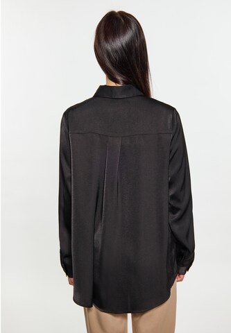 usha BLACK LABEL Blouse in Zwart