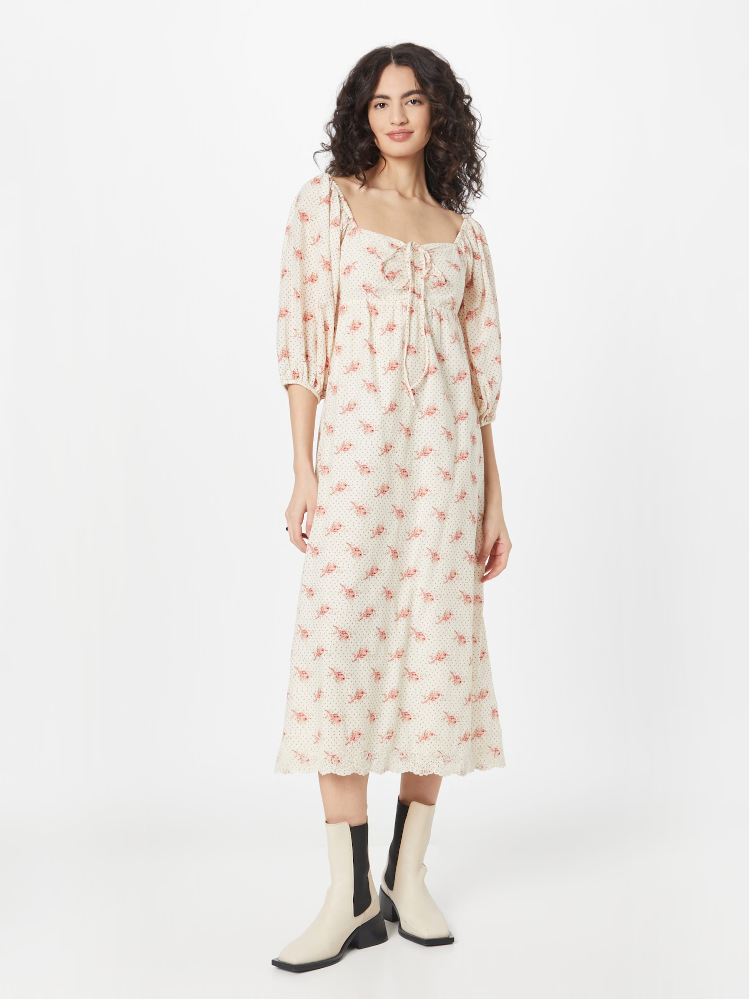 Notes du Nord Jurk Filippa in Rosa Rose ABOUT YOU