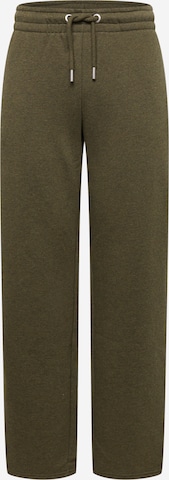 Superdry Regular Trousers in Green: front