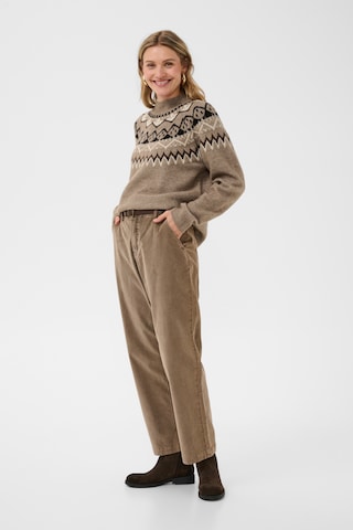 Pull-over 'CRCherrie' Cream en marron