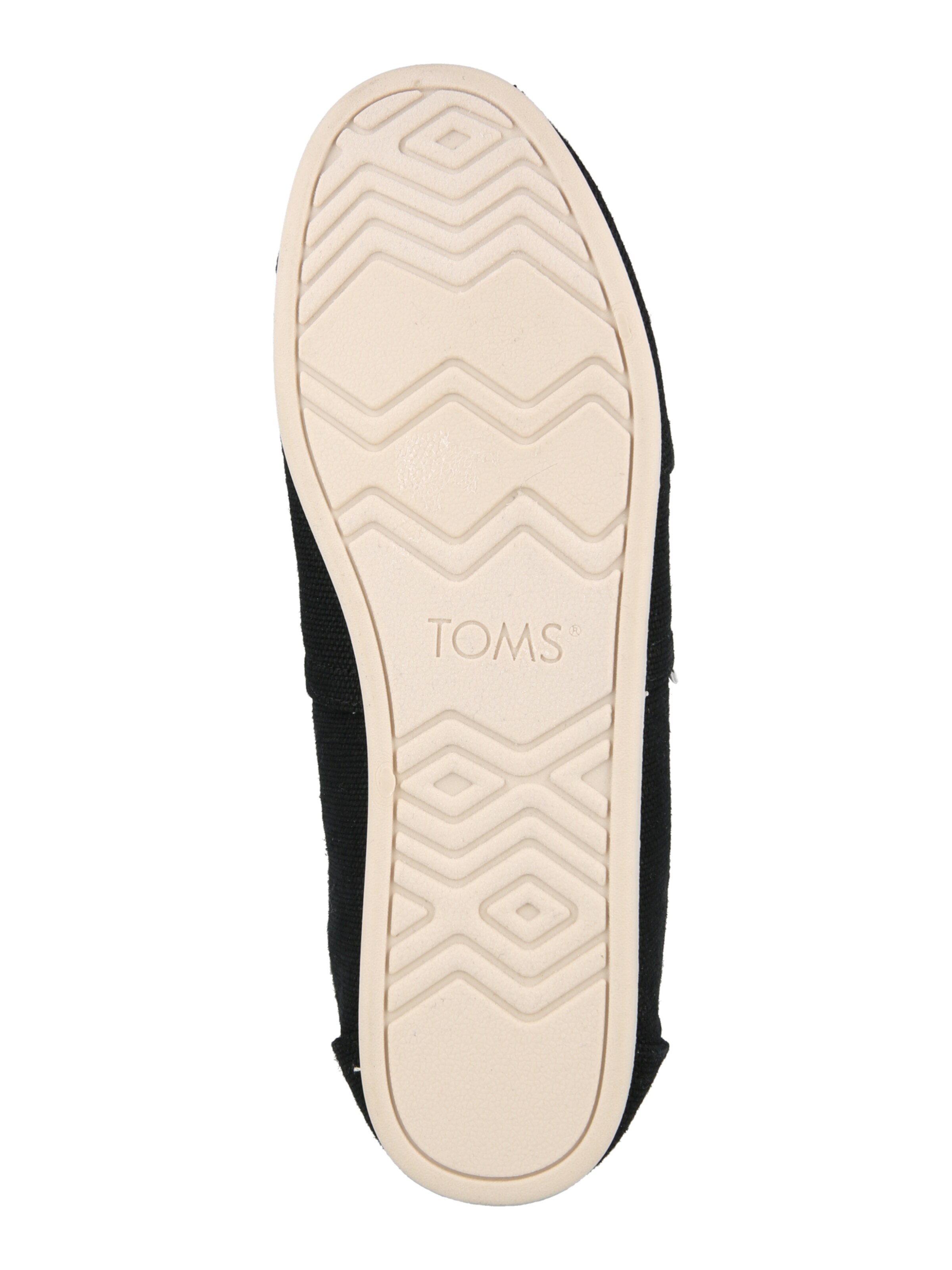 melns TOMS Iešļūcenes 'ALPARGATA CLASSIC'